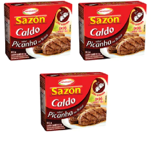 Sazón Caldo Picanha (3x32,5g)